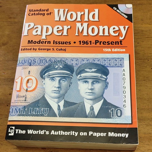 Krause paper money catalog used, 15th edition with CD