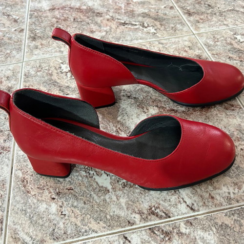 Camper leather pumps like new, timeless design