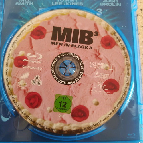 Men in Black III Blu-Ray like new, German edition with subtitles