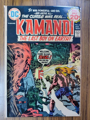 Kamandi The Last Boy On Earth κόμικ μεταχειρισμένο, αγγλικά (1972)