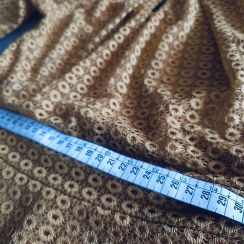 Camomilla blouse mustard lace, new, EU34