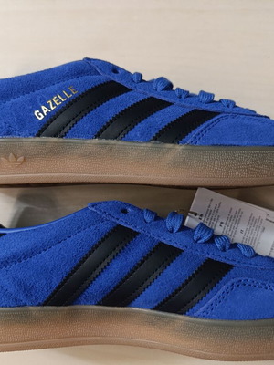 Adidas Gazelle Indoor αθλητικά παπούτσια καινούργια, μέγεθος 42, μπλε και μαύρα