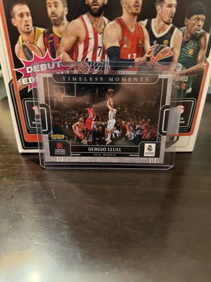 Panini Instant Turkish Airlines EuroLeague Basketball Moments Sergio Llull card like new