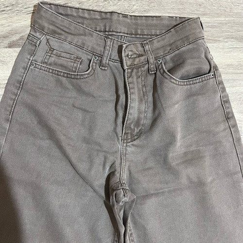 Women's denim pants like new, brown, size 36