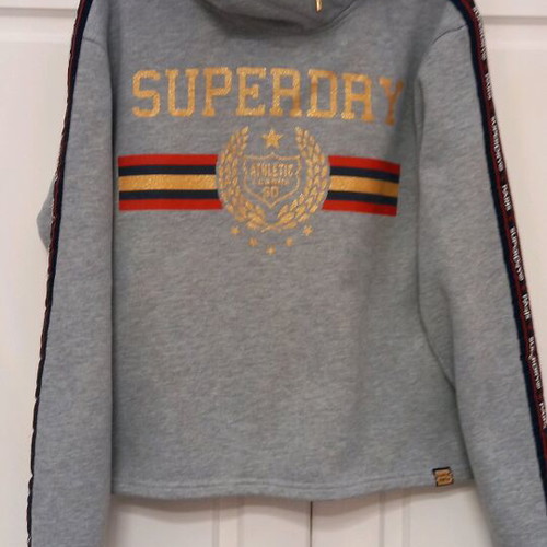 Superdry sweatshirt like new, gray, size M