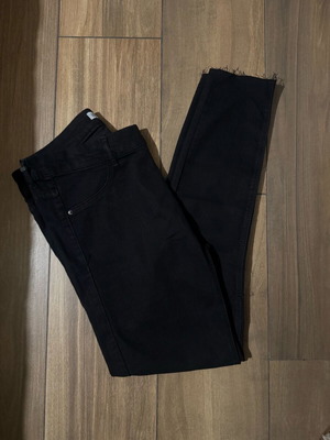 Pull&Bear skinny jeans black with rips, size 42, like new