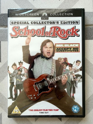 School of Rock DVD new with subtitles