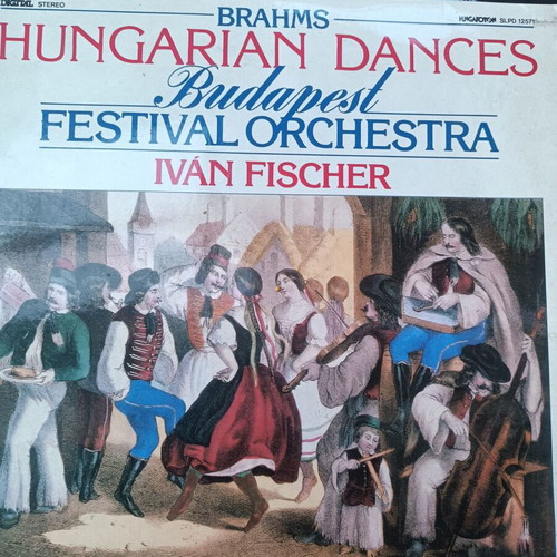 Brahms Hungarian Dances vinyl record like new, classical genre