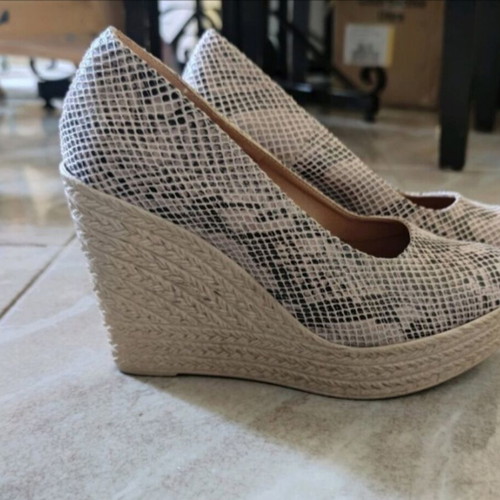 Wedge platform shoes like new, size 37.5-38