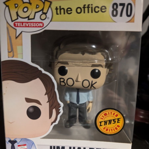 Jim Halpert 870 Chase Funko Pop like new
