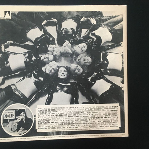 The Golden Age of Hollywood Musical LP used with 3D pop-up cover