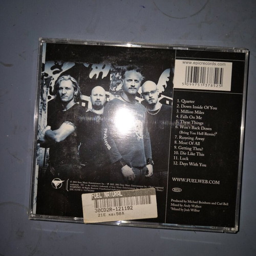 Fuel Natural Selection CD used, metal