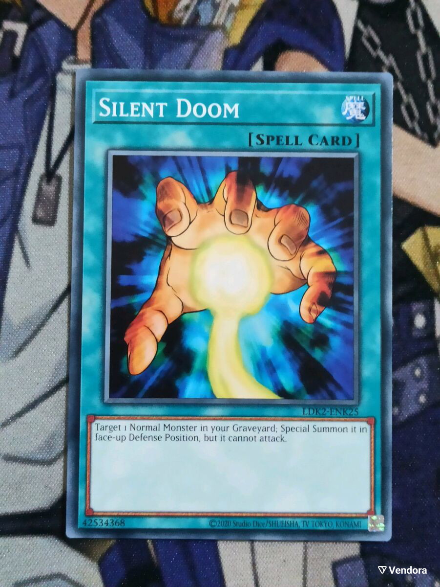 Silent Doom Normal Spell карта като нова - € 0,25 - Vendora.bg