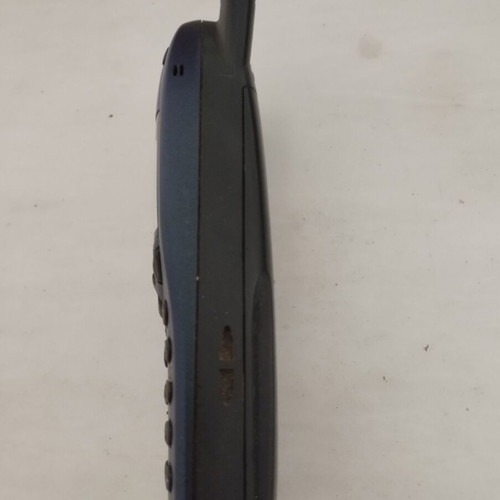 Nokia 6110 mobile phone used, blue iridescent, collectible