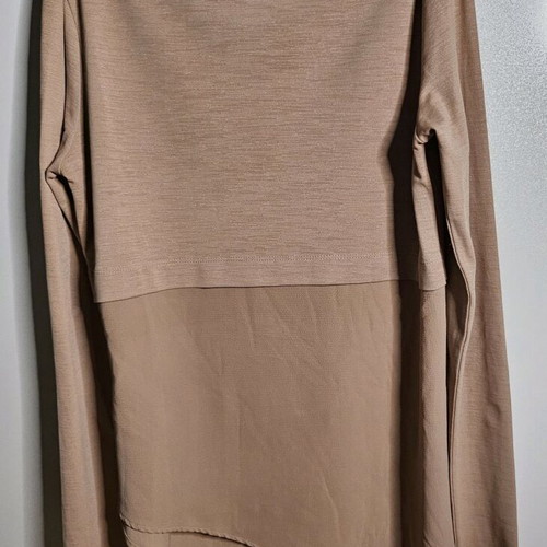 Asymmetric Zara blouse in powder pink like new size M