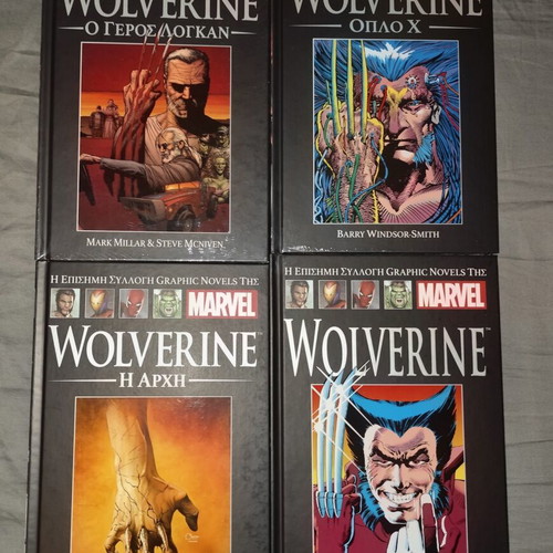 Marvel Wolverine Graphic Novels Collection, 4 iconic stories bundle