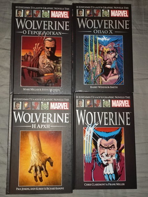 Marvel Wolverine Graphic Novels Collection, 4 iconic stories bundle