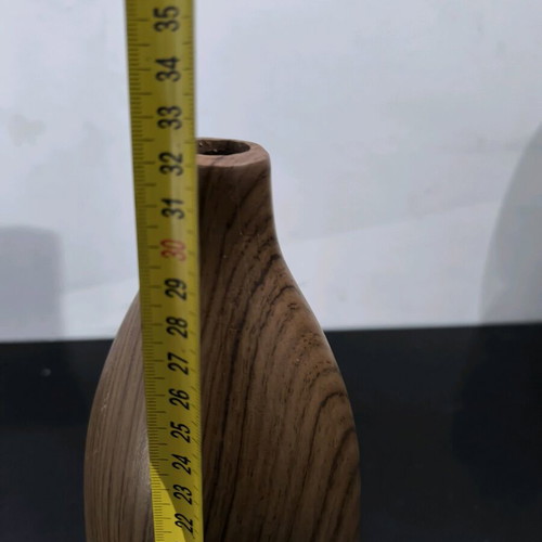 Wooden vase like new, very nice