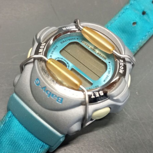 Casio BabyG Turquoise BG162L-2BV used women's wristwatch