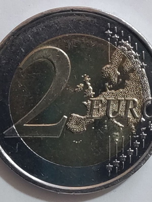 Δίευρο Ισπανίας 2015 σαν καινούργιο, βασιλιάς Felipe VI