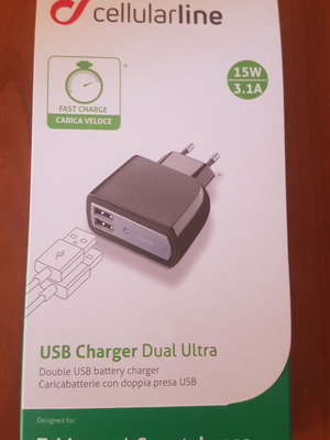 USB Dual Ultra charger unused in box