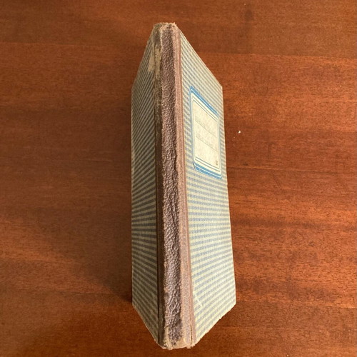 Lined notebook used vintage 1959