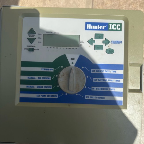 Hunter ICC-801PL automatic irrigation used