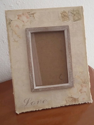 Κορνίζα 10x15 vintage καινούργια με απαλά χρώματα