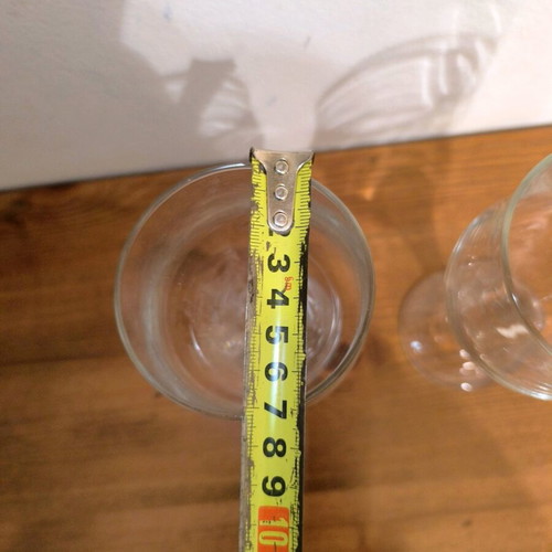 Glassware like new, set of 2 glasses