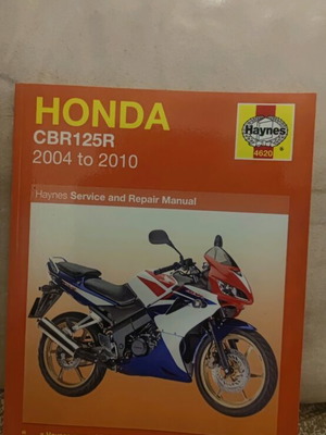 Honda CBR125R Haynes Service and Repair Manual σαν καινούργιο