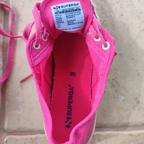 Superga 2750 Cotu Classic sneakers size 38 like new, pink