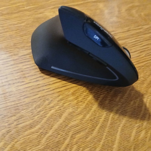 Perixx Perimice-713L wireless ergonomic optical mouse for left-handed
