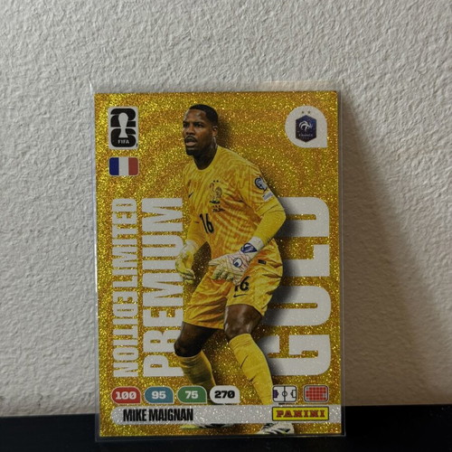 Mike Maignan Limited Edition Premium Gold Panini 2026 World Cup Cards new