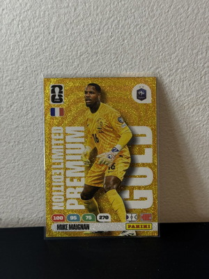 Κάρτες Mike Maignan Limited Edition Premium Gold Panini 2026 World Cup καινούργιες