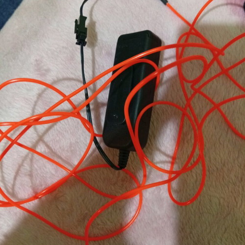 Car led with batteries in excellent condition