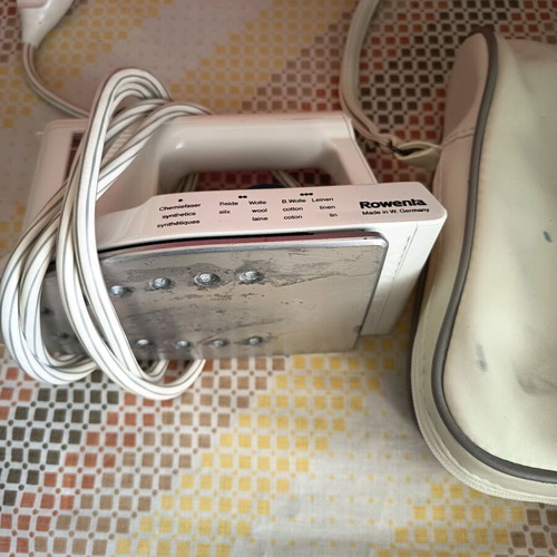 Travel iron used, small size
