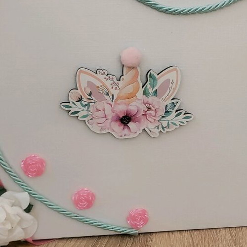 Baptism wish book new with unicorn theme
