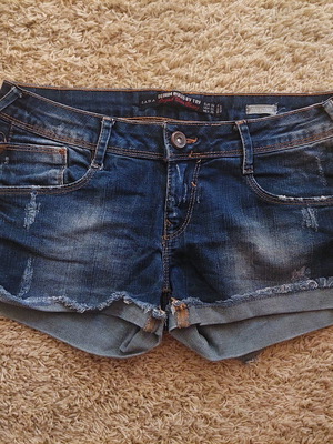 Zara denim shorts like new, size S / 36 / 8