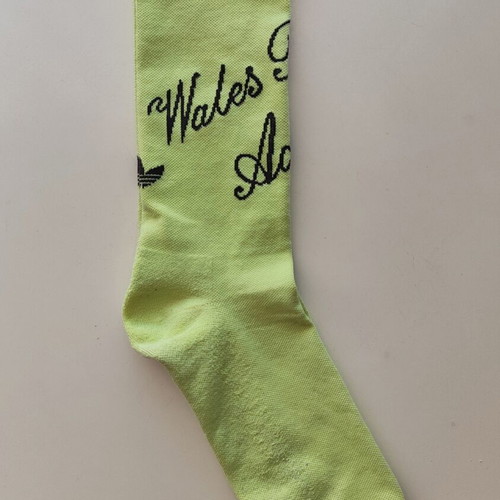 Adidas x Wales Bonner Semi Frozen Yellow socks, men's 43-46
