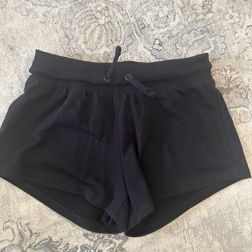 H&M Girl's Black Shorts size 140 cm like new