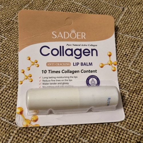 Sadoer collagen lip balm new with collagen