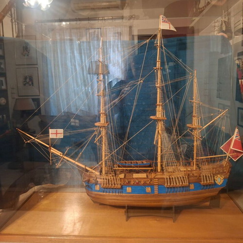 HMY Royal Caroline Wooden Model 1:47 Scale New
