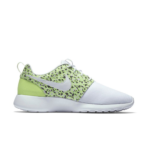 Nike Roshe One Prm λευκά και πράσινα γυναικεία αθλητικά παπούτσια μεταχειρισμένα, νούμερο 39