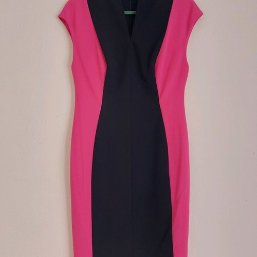 Calvin Klein dress used, size S, black-pink