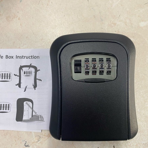 Lockbox wall key safe new, size 11.5x9
