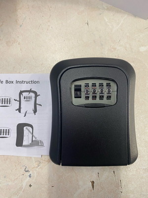 Lockbox wall key safe new, size 11.5x9