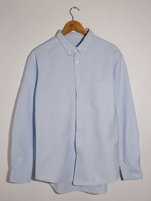Zara shirt used, blue, size L