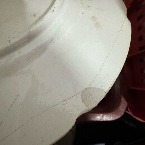 Decorative ceramic plate used