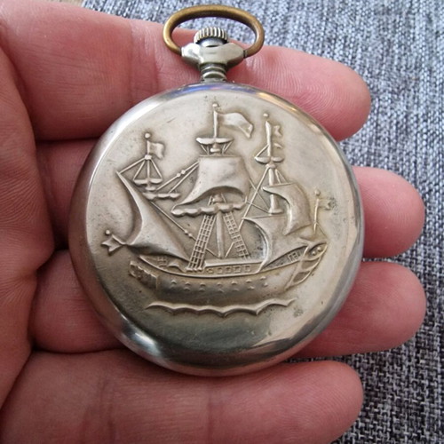Molnija pocket watch like new