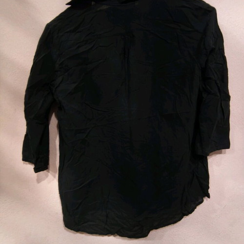 Orsay black blouse with strass studs like new, size M
